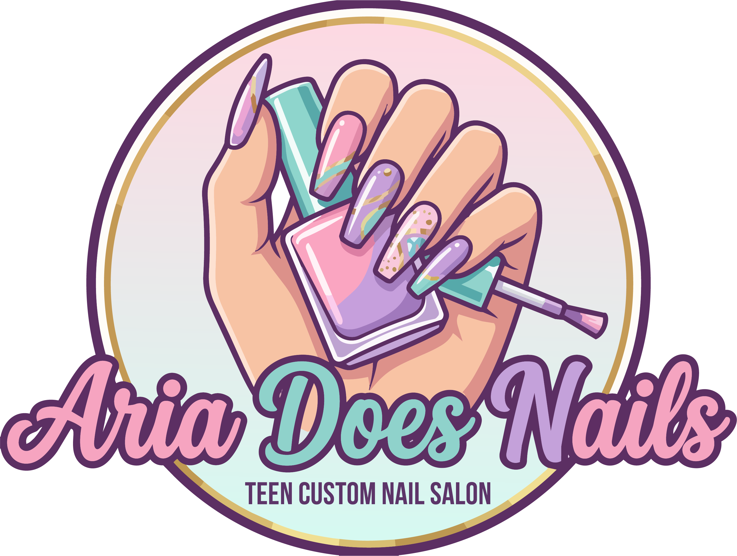Aria Does Nails
